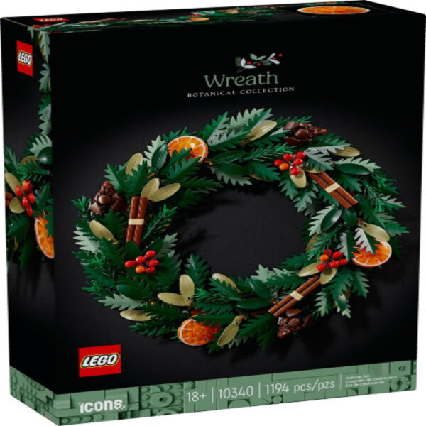 LEGO® ICONS 10340 - Weihnachtskranz