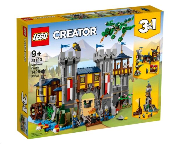 LEGO® Creator 31120 - Mittelalterliche Burg, 3-in-1-Spielset