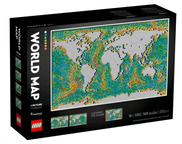 LEGO® ART 31203 - Weltkarte