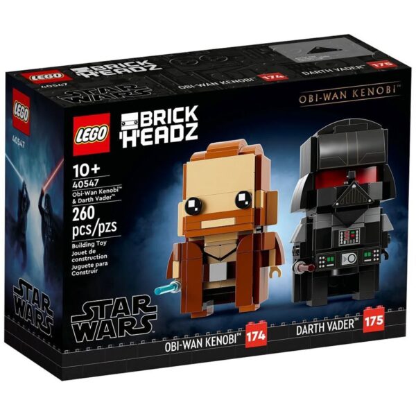 LEGO® Star Wars BrickHeadz 40547 - Obi-Wan Kenobi™ & Darth Vader™