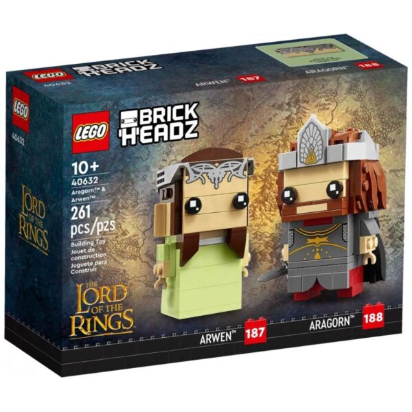 LEGO® Lord of the Rings™ BrickHeadz 40632 - Aragorn™ und Arwen™