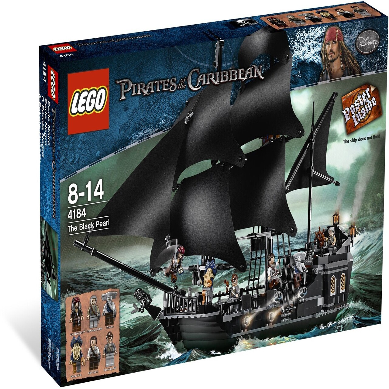LEGO® Pirates of the Caribbean™ 4184 - The Black Pearl | Equivesta