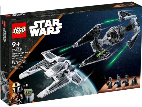 LEGO® Star Wars 75348 - Mandalorianischer Fang Fighter vs. TIE Interceptor