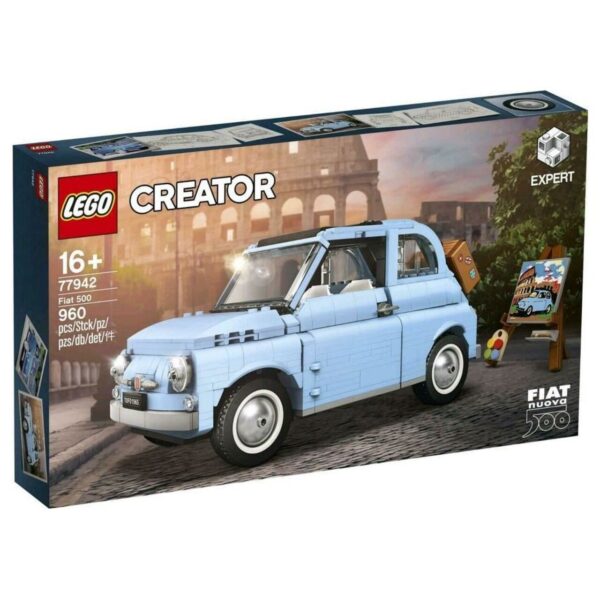 LEGO® Creator Expert 77942 - Fiat 500 hellblau