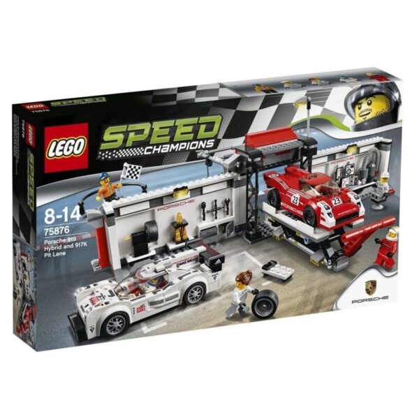 LEGO® Speed Champions 75876 - Porsche 919 Hybrid & 917K Pit Lane