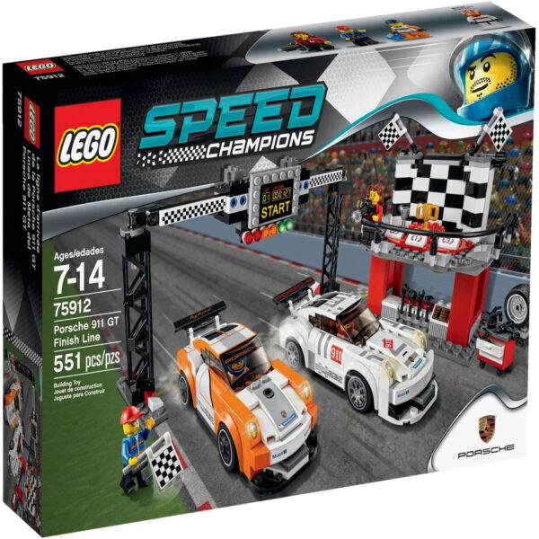 LEGO® Speed Champions 75912 - Porsche 911 GT Ziellinie