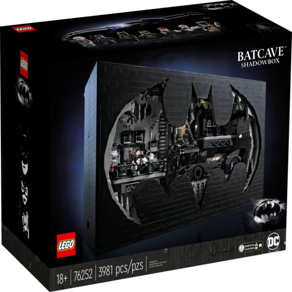 LEGO® DC 76252 Batman™ – Bathöhle – Schaukasten