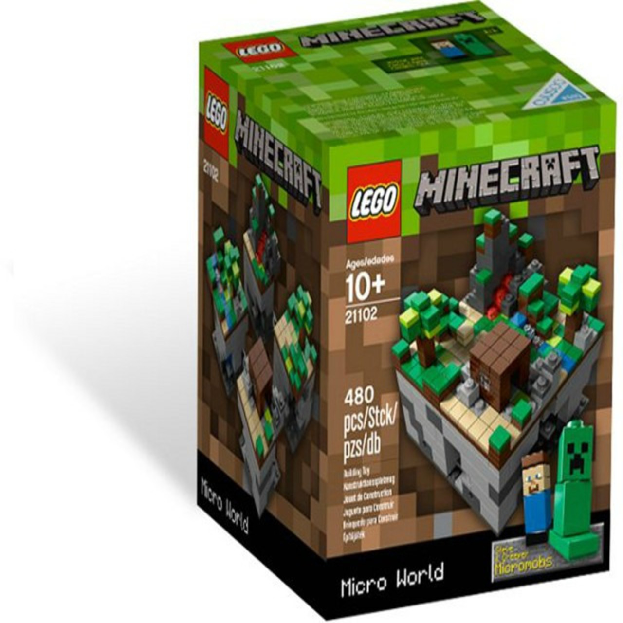 LEGO® Minecraft 21102 - Minecraft Micro World (LEGO Ideas) - The Forest ...