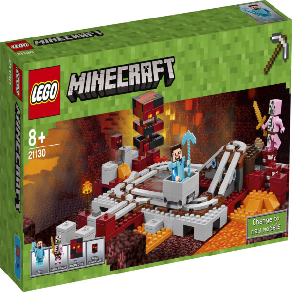 LEGO® Minecraft 21130 - Die Nether-Eisenbahn