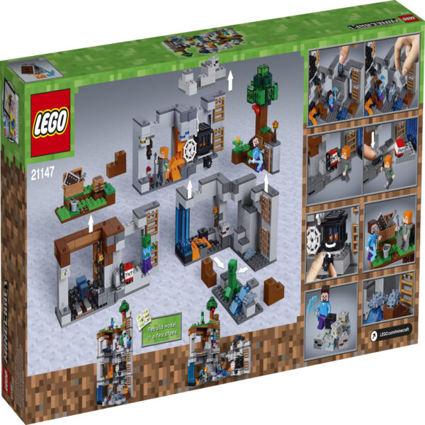LEGO® Minecraft 21147 - Abenteuer in den Felsen