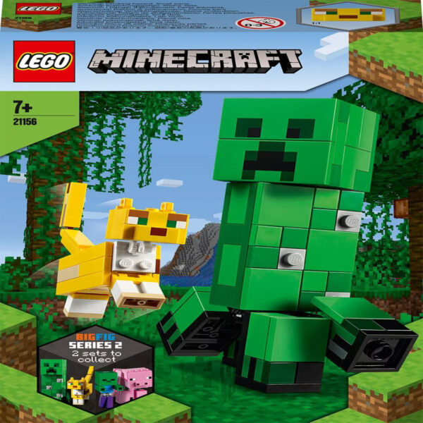 LEGO® Minecraft 21156 - BigFig Creeper™ und Ozelot