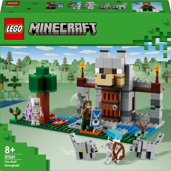 LEGO® Minecraft 21261 - Die Wolfsfestung