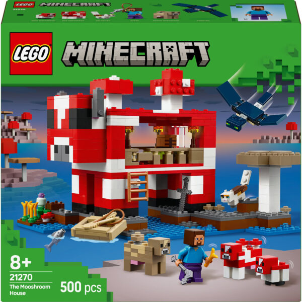 LEGO® Minecraft 21270 - Das Pilzkuh-Haus