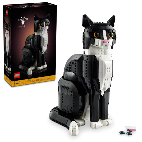 LEGO® Ideas 21349 - Schwarz-weisse Katze