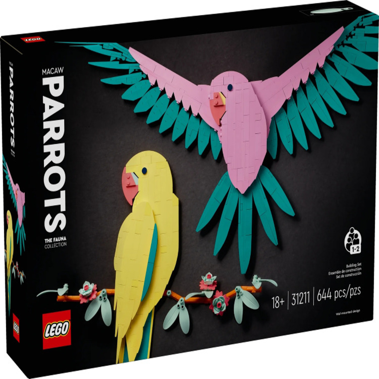 LEGO® ART 31211 - The Fauna Collection - Macaw Parrots | Equivesta