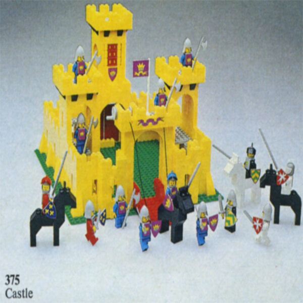 LEGO® 375 (USA 6075) - Castle (Fort With Hinged Walls And Knights)