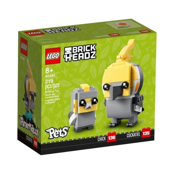 LEGO® BrickHeadz 40481 - Cockatiel & Chick