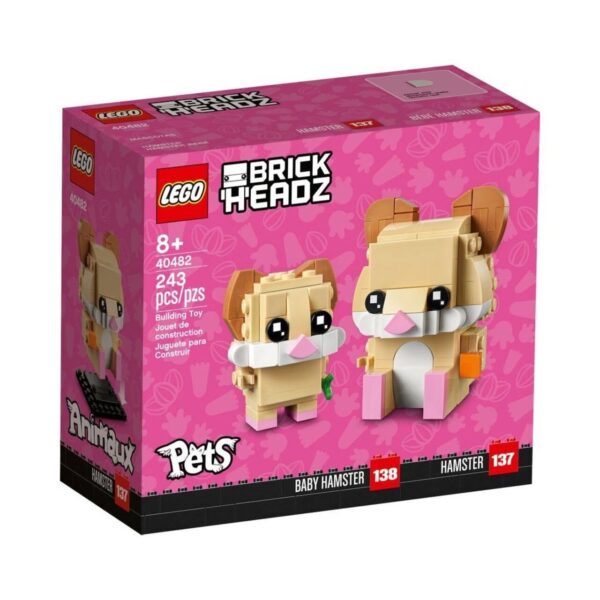 LEGO® BrickHeadz 40482 - Hamster & Baby Hamster