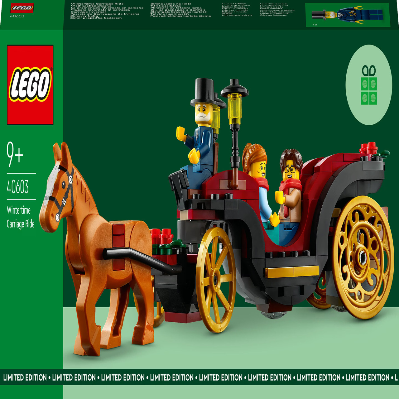 LEGO® 40603 - Weihnachtskutsche
