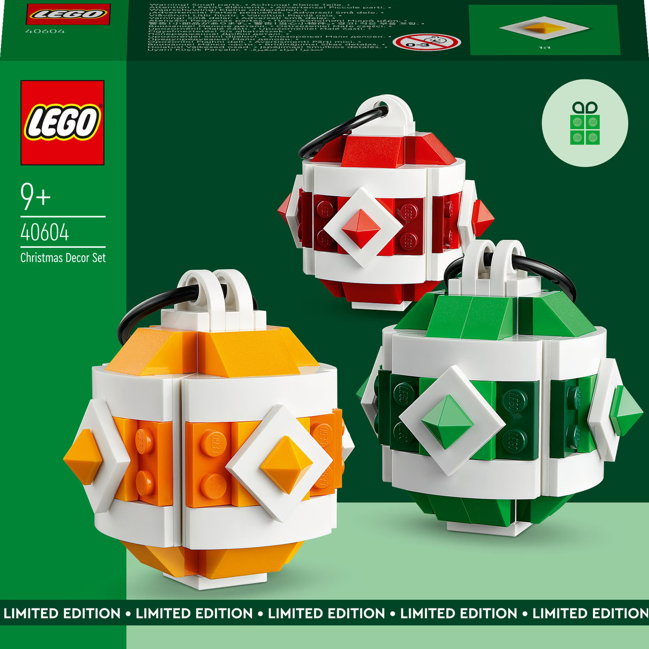 LEGO® 40604 - Christbaumkugel-Set