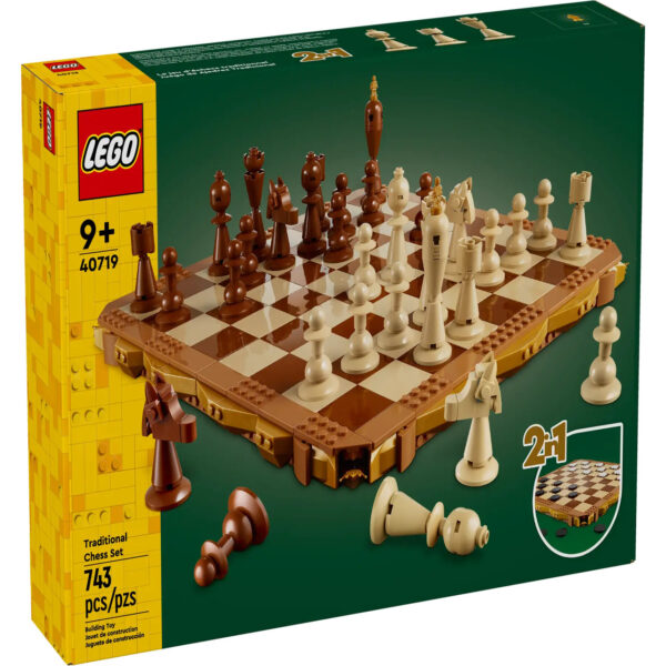 LEGO® 40719 - LEGO Chess - Traditionelles Schachspiel