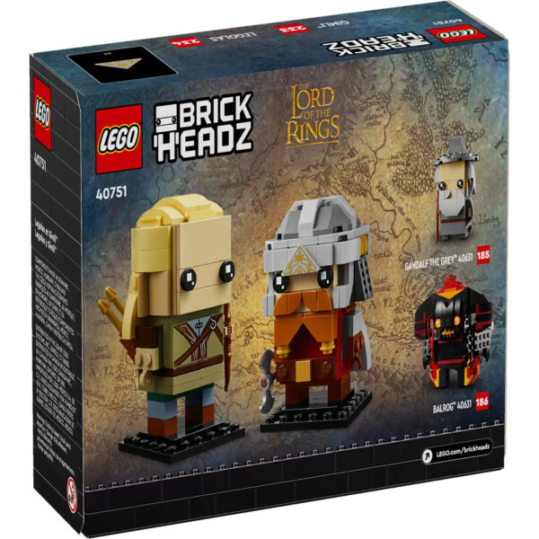 LEGO® BrickHeadz 40751 - Legolas und Gimli™