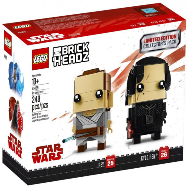 LEGO® Star Wars BrickHeadz 41489 - Rey & Kylo Ren