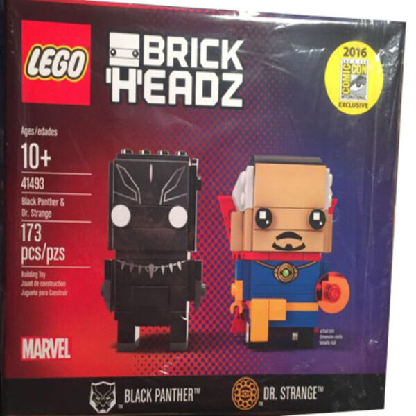 LEGO® BrickHeadz 41493 - Black Panther & Dr. Strange - San Diego Comic-Con 2016 Exclusive