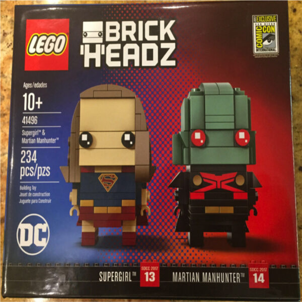 LEGO® Star Wars BrickHeadz 41496 - Supergirl & Martian Manhunter - San Diego Comic-Con 2017 Exclusive