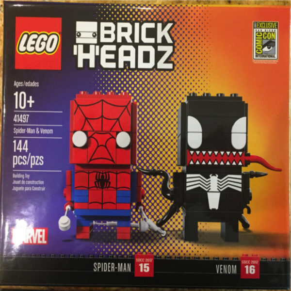 LEGO® Star Wars BrickHeadz 41497 - Spider-Man & Venom - San Diego Comic-Con 2017 Exclusive