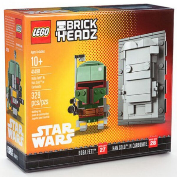 LEGO® Star Wars BrickHeadz 41498 - Boba Fett & Han Solo in Carbonite - New York Comic-Con 2017 Exclusive