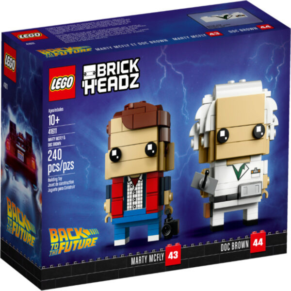 LEGO® BrickHeadz 41611 - Marty McFly & Doc Brown