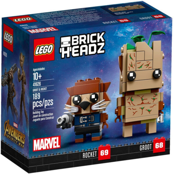 LEGO® BrickHeadz 41626 - Groot & Rocket