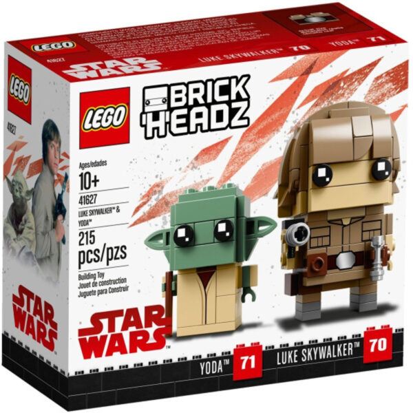 LEGO® Star Wars BrickHeadz 41627 - Luke Skywalker & Yoda