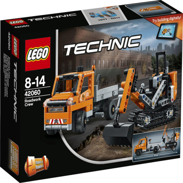LEGO® Technic 42060 - Strassenbau-Fahrzeuge