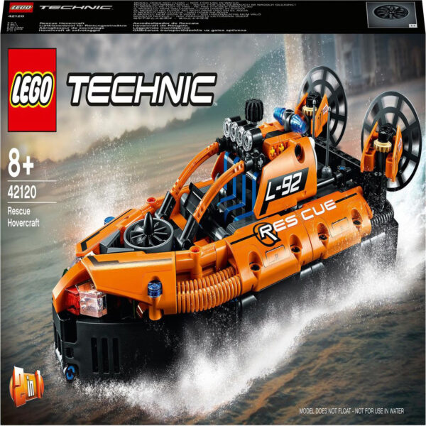 LEGO® Technic 42120 - Luftkissenboot für Rettungseinsätze
