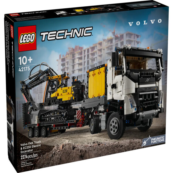 LEGO® Technic 42175 - Volvo FMX Truck & EC230 Electric Excavator