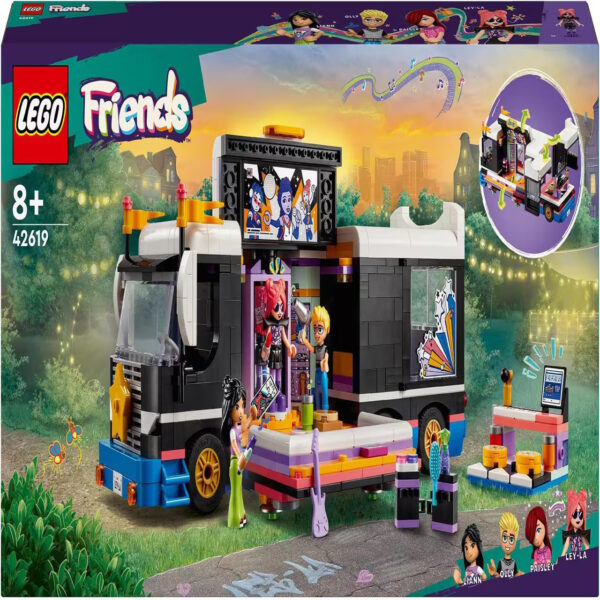 LEGO® Friends 42619 - Popstar-Tourbus