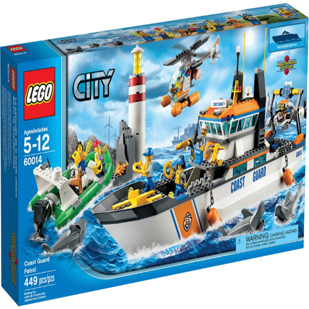 LEGO® City 60014 - Coast Guard Patrol | Equivesta