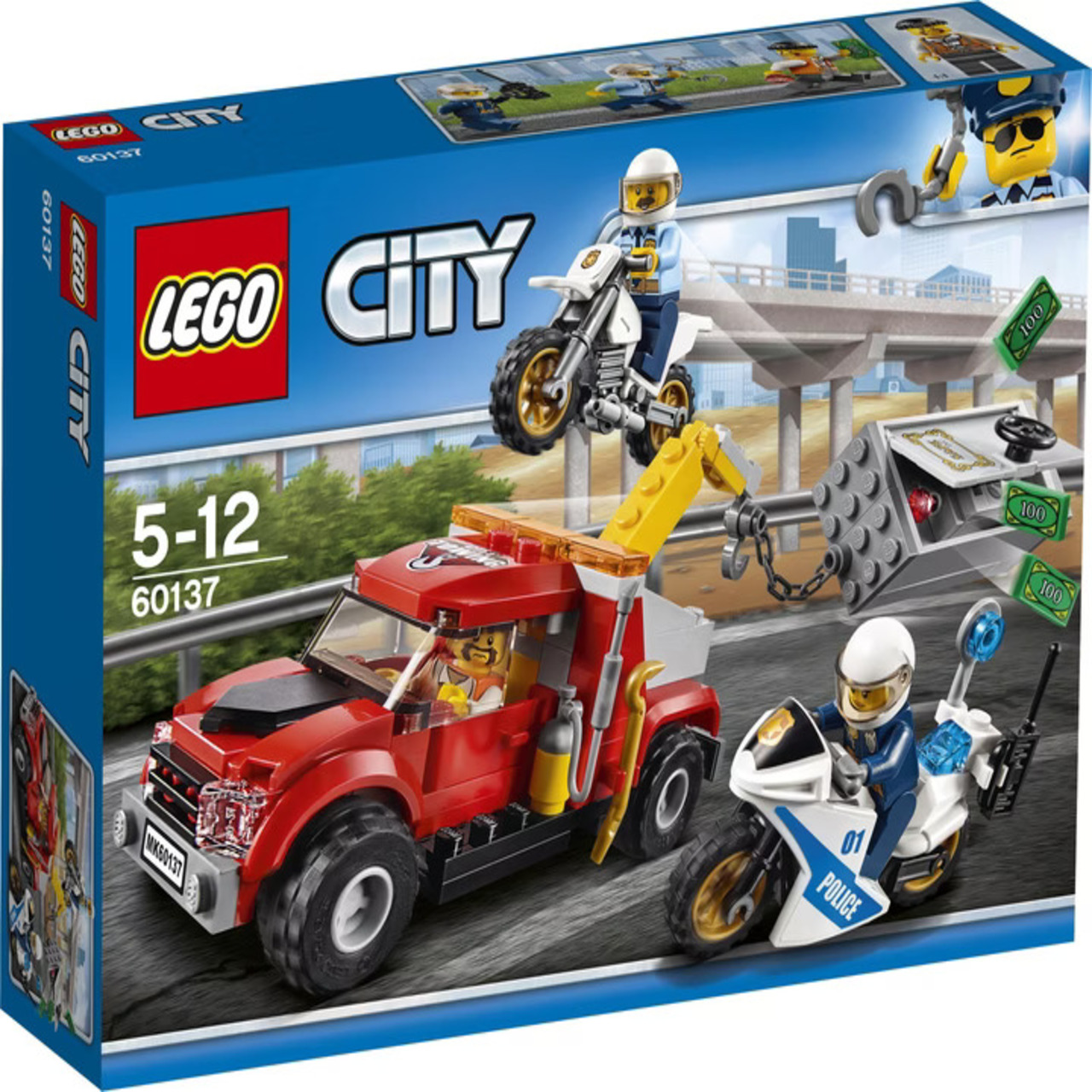 LEGO® City 60137 - Abschleppwagen auf Abwegen