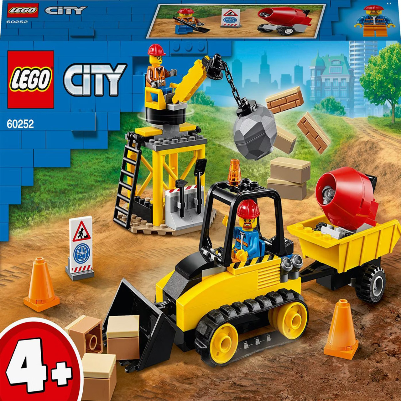 LEGO® City 60252 - Bagger auf der Baustelle / 2020