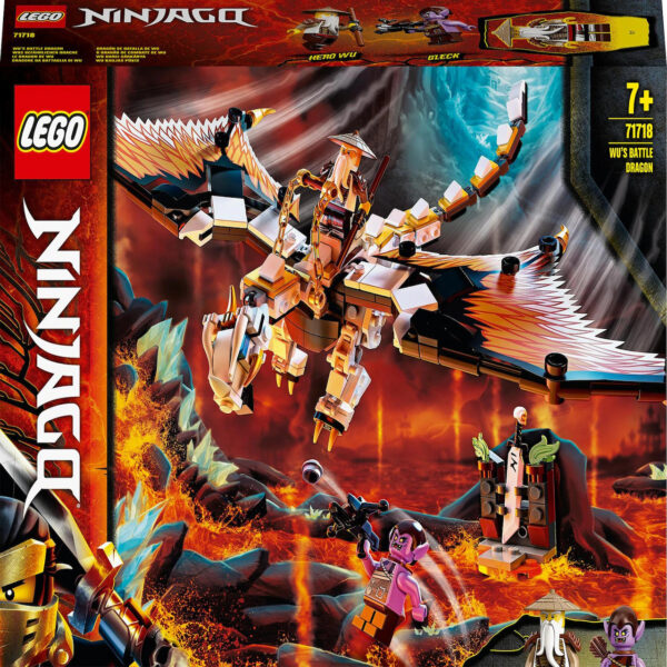LEGO® 71718 Wus gefährlicher Drache