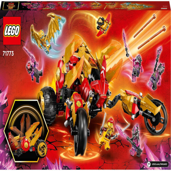 LEGO® 71773 Kais Golddrachen-Raider