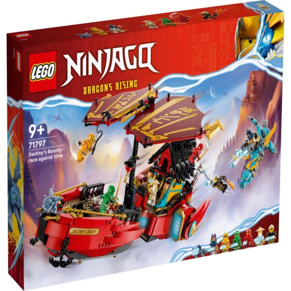 LEGO® 71797 Ninja-Flugsegler im Wettlauf mit der Zeit