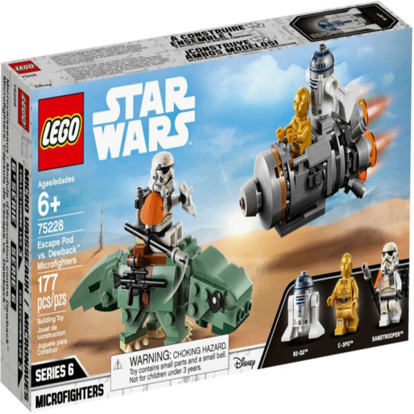 LEGO® Star Wars 75228 - Escape Pod vs. Dewback Microfighters