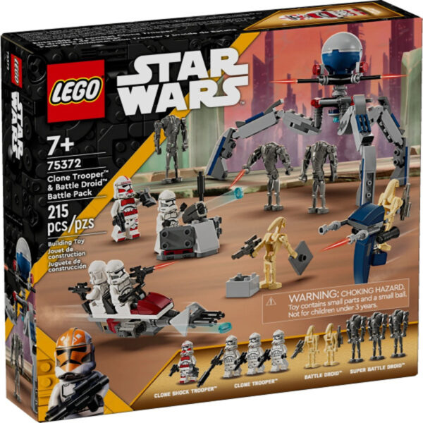 LEGO® Star Wars 75372 - Clone Trooper & Battle Droid Battle Pack