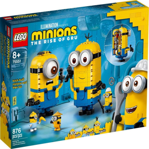 LEGO® 75551 - Brick-Built Minions and Their Lair