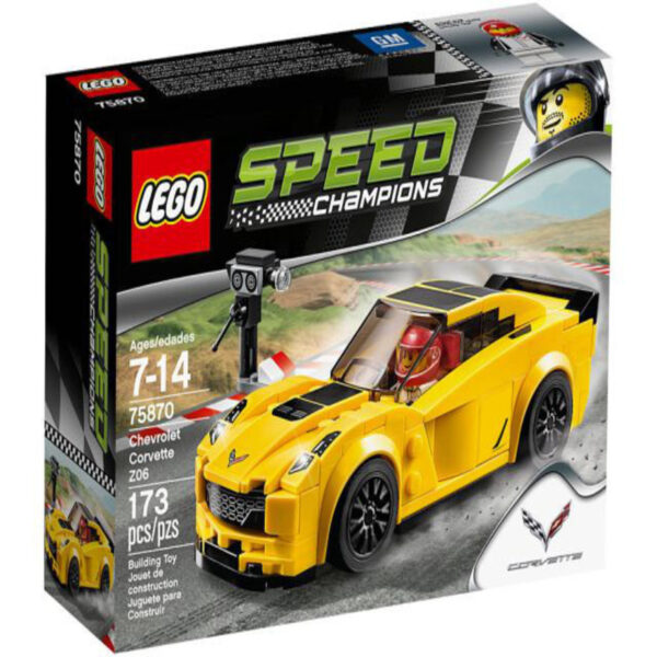 LEGO® Speed Champions 75870 - Chevrolet Corvette Z06