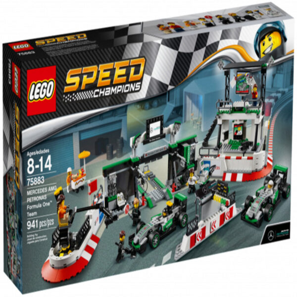 LEGO® Speed Champions 75883 - MERCEDES AMG PETRONAS Formula One Team