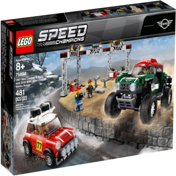LEGO® Speed Champions 75894 - 1967 Mini Cooper S Rally and 2018 MINI John Cooper Works Buggy